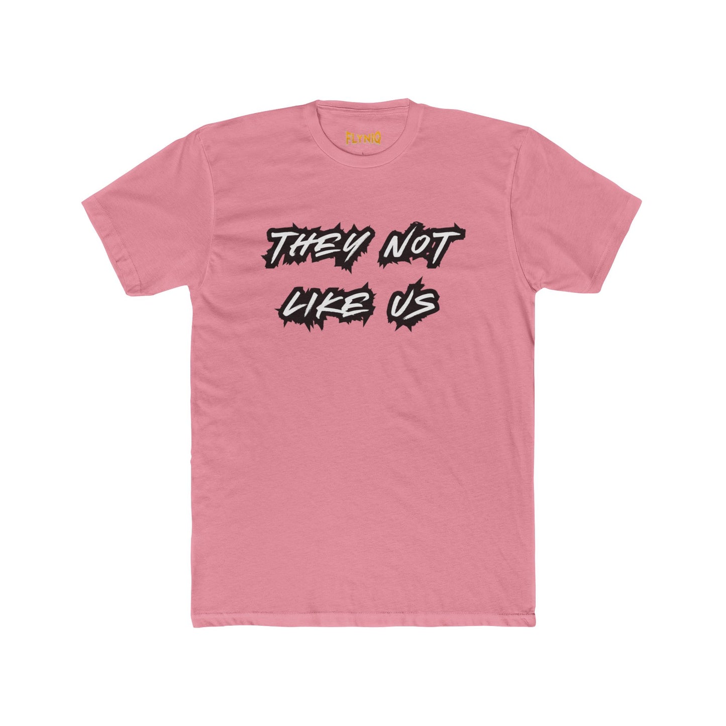 Unisex Cotton Crew Tee - "They Not Like Us" Statement T-Shirt