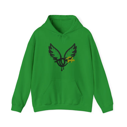 License Twelve Dope Style Graphic Knockout Hoodie, Heavy Blend Sweatshirt for Men or Women, Unique Design Winter Fashion