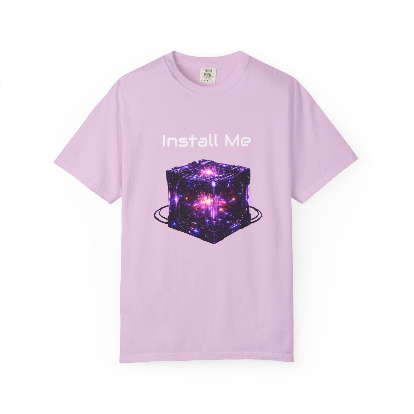 Install Me Galaxy Cube T-Shirt