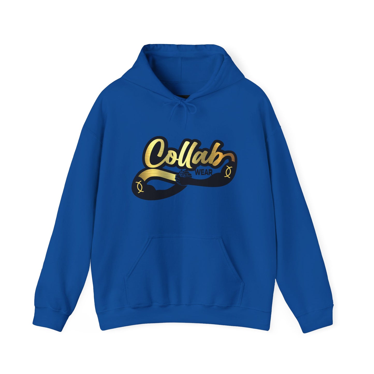 Collab Wear Official Brand Unisex Heavy Blend™ Hooded Sweatshirt For Economic Empowerment