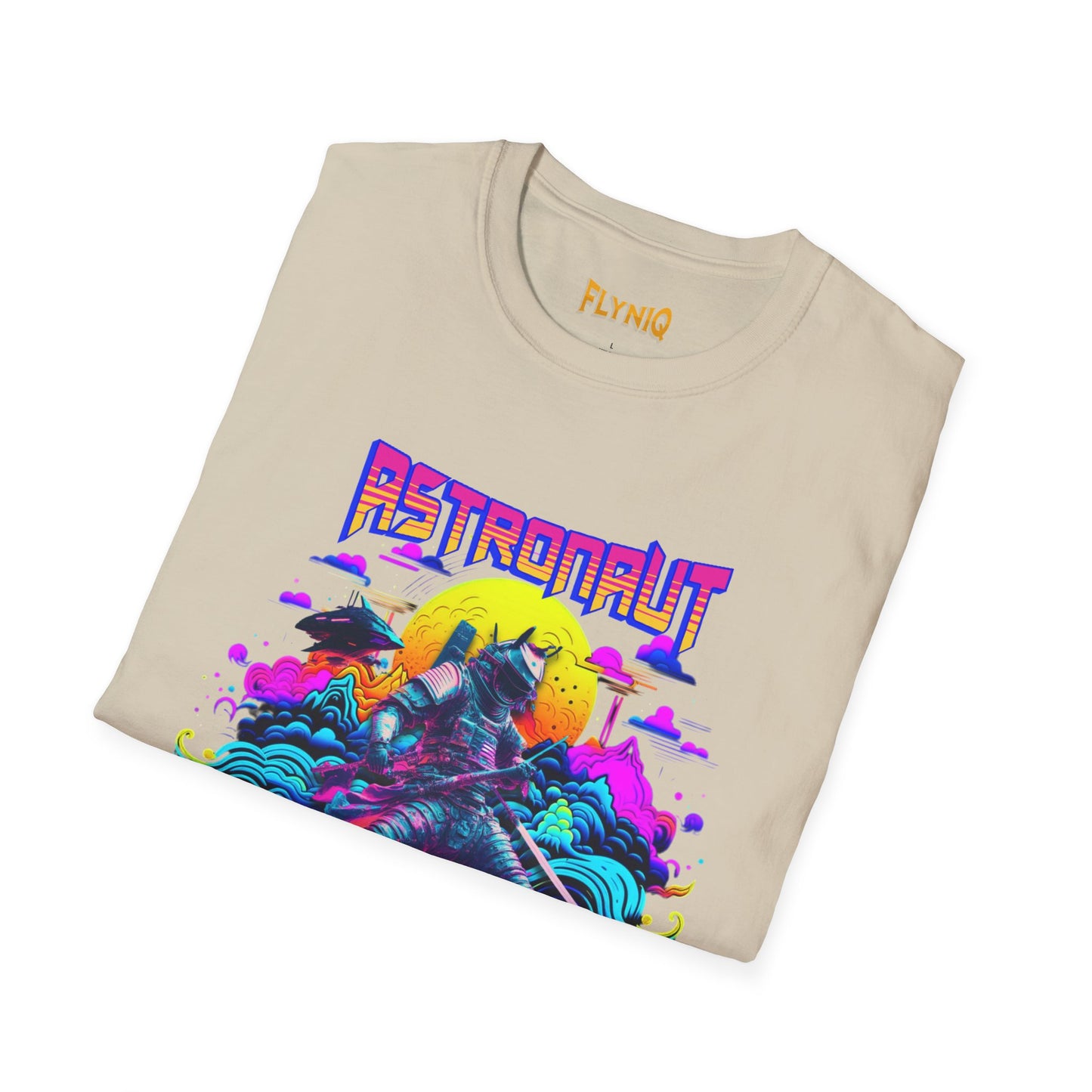 Astronaut Samurai Graphic World T-Shirt, Space Samurai Tee, Astronaut Graphic Tee