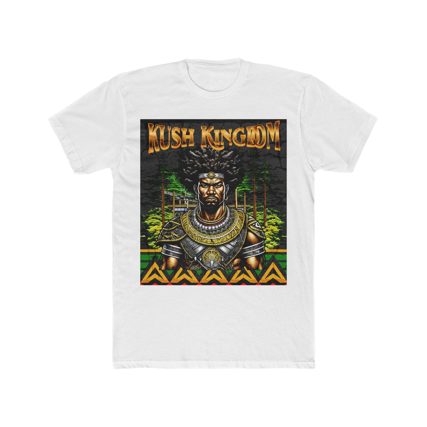 Kush Kingdom Men's Cotton Crew Casual Tshirt