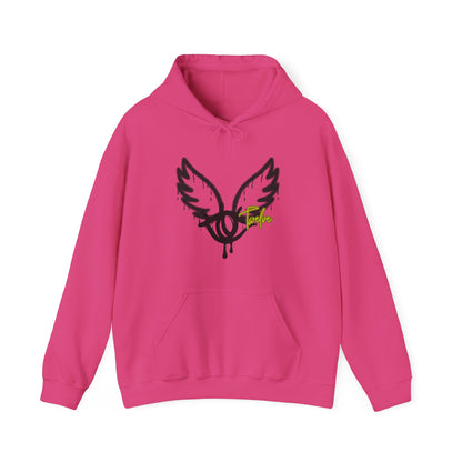 License Twelve Dope Style Graphic Knockout Hoodie, Heavy Blend Sweatshirt for Men or Women, Unique Design Winter Fashion