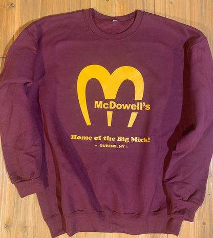 McDowell's Warm and Cool T-shirts and Sweatshirts Casual Cozy For Men and Women